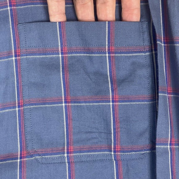 Columbia Shirt Adult Large‎ Blue Plaid Outdoor Fishing Hiking Mens NW - Picture 4 of 14